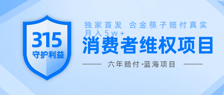 维Q赔付合金筷子玩法小白也能月入5w+风口项目实操